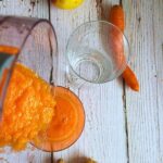 Karotten-Apfel-Ingwer Smoothie