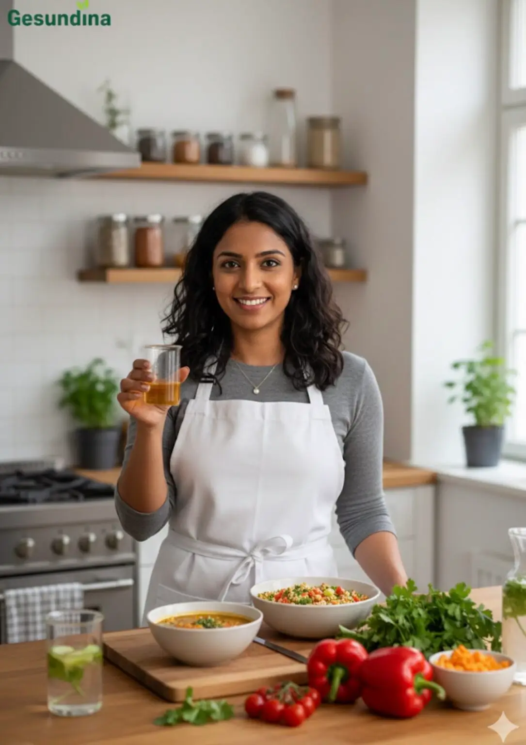 Nahida-Biochemikerin und Gründerin von Gesundina