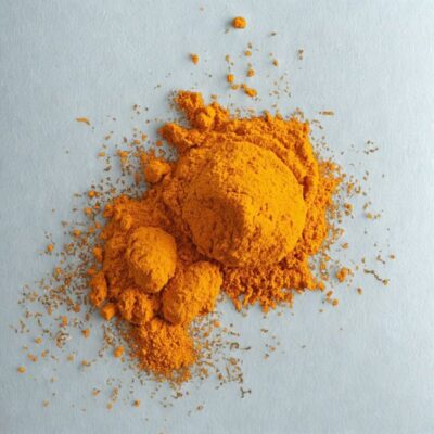 goldenes Kurkumapulver