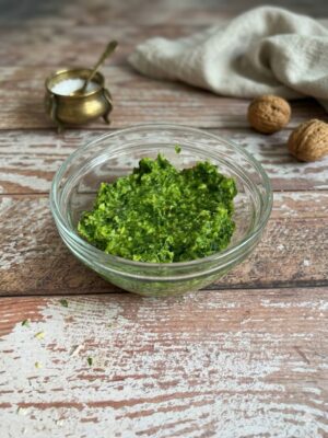 Hausgemachtes, frisches Bärlauchpesto Rezept